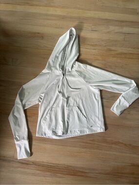 Fabletics White Women's Zip Hoodie